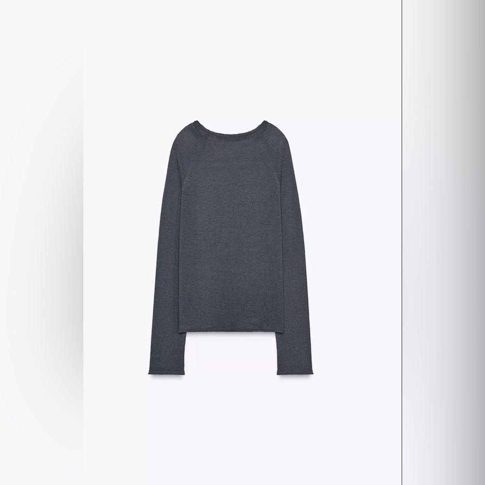 🔥🔥Zara Gray Sweater - Picture 4 of 5